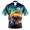 Express Psychedelic NY Bowling Jersey