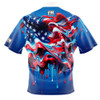 Express Old Glory Paint Drip Bowling Jersey