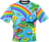 All-Over-Print Jersey - Rainbow Oasis