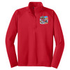 Misfit Universe Ace the Penguin Men's 1/2 Zip Pullover Jacket
