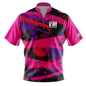 Signature Neon Paint Splatter Bowling Jersey