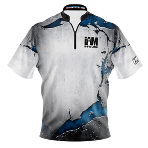 Express Blue Ruin Bowling Jersey