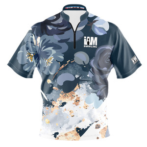 Express Azure Blossom Bowling Jersey