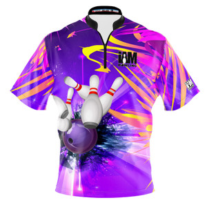 Express Colorful Strike Explosion Bowling Jersey