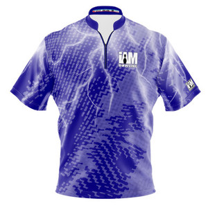 Signature Blue Voltage Bowling Jersey