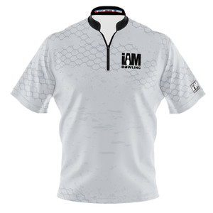 Signature Strike Through Gray Bowling Jersey