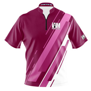 Signature Pink Stripe Flair Bowling Jersey