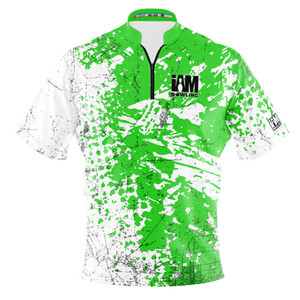 Express Lime Grunge Bowling Jersey