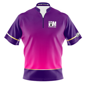 Express Purple Gradient Vegas Bowling Jersey