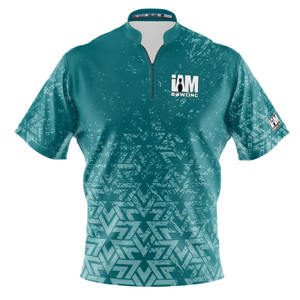 Express Emerald Star Burst Bowling Jersey