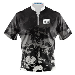 Express Raging Skulls Bowling Jersey