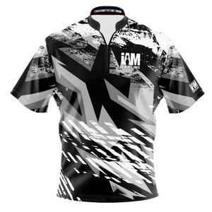 Express Charcoal Matrix Bowling Jersey