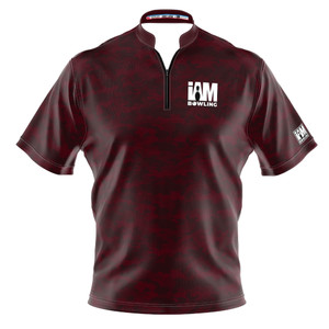 Signature Burgundy Camo Bowling Jersey