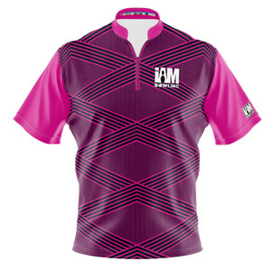 Express Pink Prism Bowling Jersey