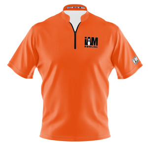 Express Solid Orange Bowling Jersey