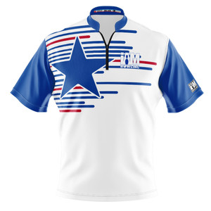Express Blue Star Horizon Bowling Jersey