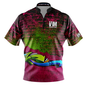 Express Neon Graffiti Bowling Jersey