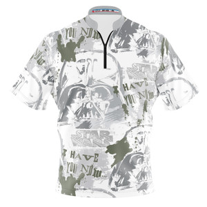 Signature Star Wars™ Darth Vader White Grey Bowling Jersey