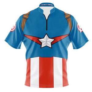 Signature Marvel Captain America Bowling Jersey