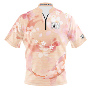 Express Pink Koi Bowling Jersey