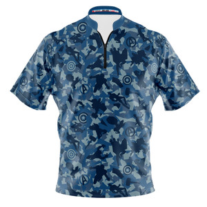 Express Marvel Captain America Camo Bowling Jersey