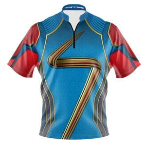 Signature Ms. Marvel Costume Bowling Jersey