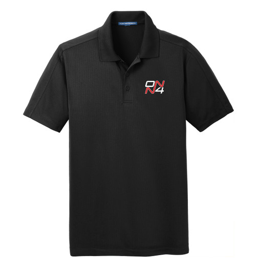 ONN4 Golf Diamond Jacquard Polos