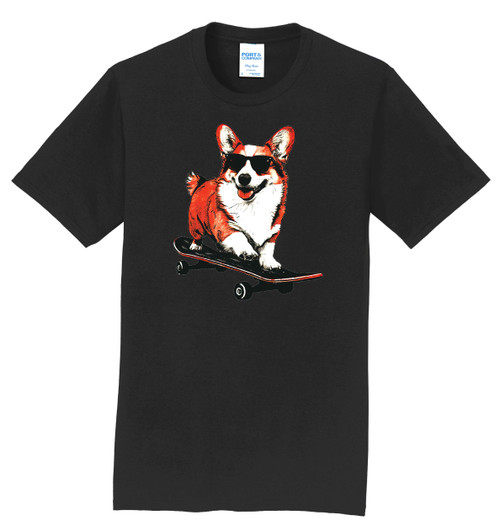 Infusion Lifestyle - Skating Corgi - T-Shirt