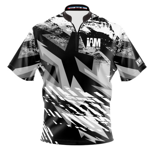 Express Charcoal Matrix Bowling Jersey
