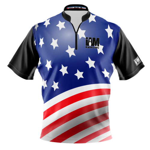 Express Stars & Stripes Bowling Jersey
