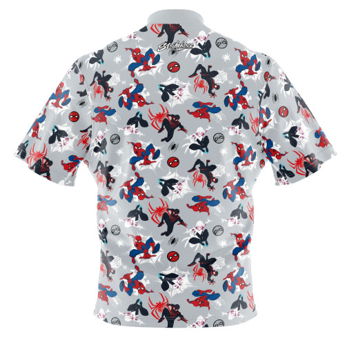 Express Marvel Spider-Man Pattern Bowling Jersey