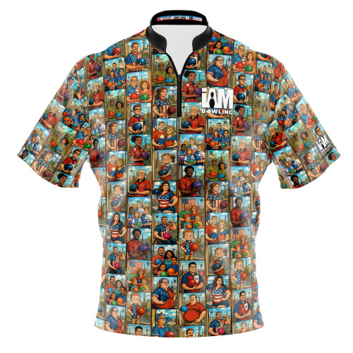 Signature Bowler Collage Bowling Jersey