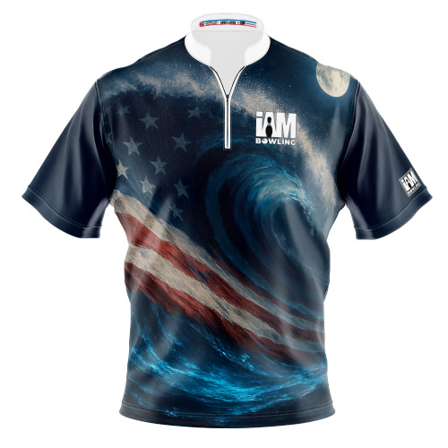 Signature Patriotic Wave Bowling Jersey