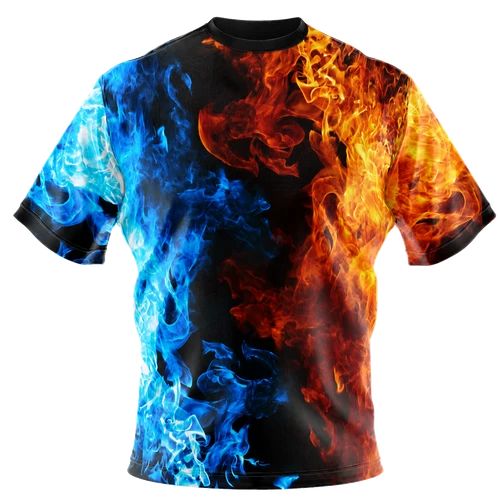 All-Over-Print Jersey - Dual Blaze