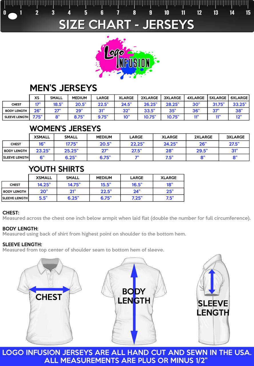  Logo Infusion Dye-Sublimated Bowling Jersey (Sash