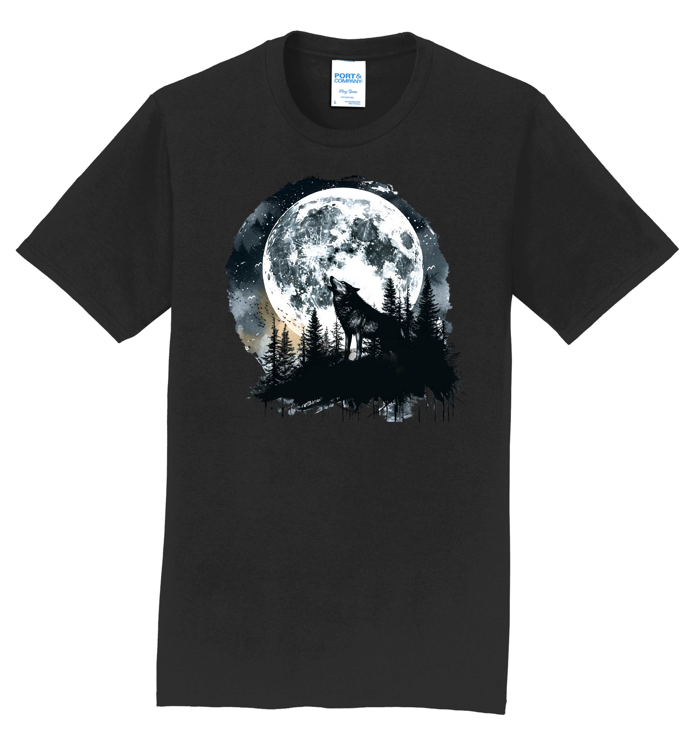 Infusion Lifestyle - Howling Wolf - T-Shirt