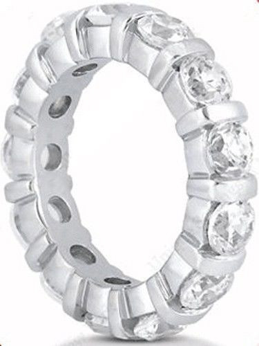 3.20 carat Round DIAMOND ETERNITY RING Wedding BAND, 14k Gold 16 x 0.20 ct F VS/