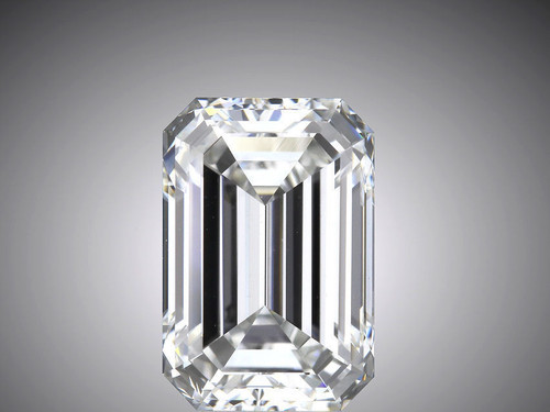 2.01 carat Emerald cut Diamond GIA E color VS1 clarity no flour. Excellent loose