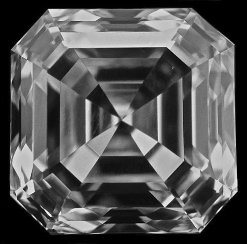 GIA certified 3.01 carat Aascher Cut Diamond H color VS2 clarity no fl. loose