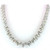 18 carat Round Diamond Graduated 14k Gold Tennis Necklace, center 0.90 ct
