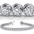 13.50 ct Round Diamond Platinum TENNIS BRACELET 29 x 0.46 ct each G SI1 clarity