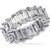 7.00 carat Emerald Cut PLATINUM DIAMOND BAND ETERNITY RING F VS1 clarity sz 7