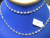 7.47 carat Round Diamond By The Yard Platinum Necklace, 25 inch, F-G, VS