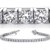 21.6 ct ROUND DIAMOND TENNIS BRACELET 18k white Gold 27 x 0.73-0.78 ct GIA F VS