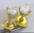 0.60 ct Round Brilliant DIAMOND STUDS EARRINGS G SI1, 14k yellow gold screw back