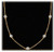 9 ct Round Diamond By The Yard 18k white Gold Necklace 30 x 0.30 ct each, 32 "