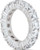  4.50 carat DIAMOND Eternity Ring 14k Gold Wedding Band Size 6, 18 x 0.25 ct each