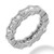 3.50 ct Round & Princess cut Diamond Eternity Band 14k Gold, Size 7, F-G VS/SI1