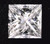 1.01 carat Princess cut Diamond GIA F color VS2 clarity no fl. Excellent loose