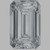 1 carat Emerald cut Diamond GIA G color VVS1 clarity no flour. Excellent loose